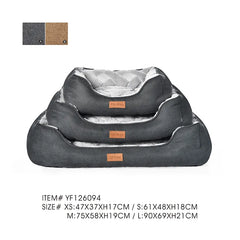 Modern Pet Bed Fuzzy Dog Sleep Beds