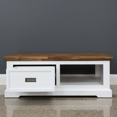 Provedore Two Tone Coffee Table w/ 1 Drawer