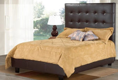 R161 Deep Button Tufted Upholstered Platform Bed