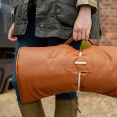 Travel Mat in Ember Rhino Faux Leather