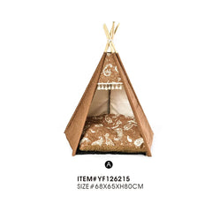 Cat Teepee Bed Dog Teepee Tent Bed