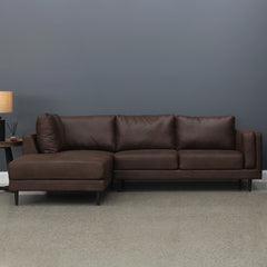 Canberra Sofa Chaise Highland Chestnut