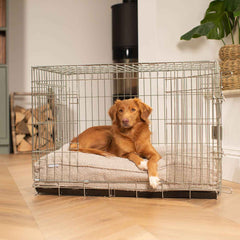 Dog Cushion in Mink Boucl茅