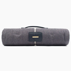 Travel Mat in Oxford Herringbone Tweed