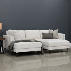 Canberra Sofa Chaise Natural
