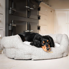 Oval Bed in Pebble