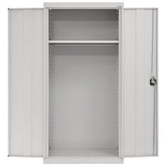 Elite Series Wardrobe Cabinet with Adjustable Shelf, 36"W x 24"D x 72"H, Dove Gray
