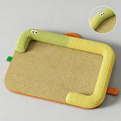 Summer Cooling Rattan Woven Pet Mat