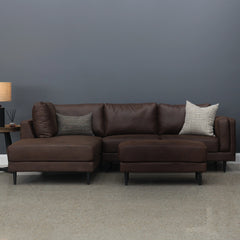 Canberra Sofa Chaise Highland Chestnut