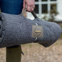 Travel Mat in Granite Boucl茅