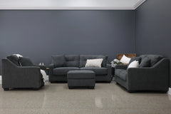Victoria Queen Sofa Sleeper Dark Grey