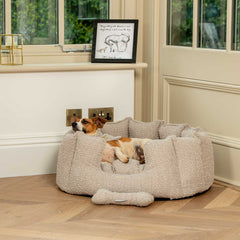 High Wall Bed For Dogs in Boucl茅