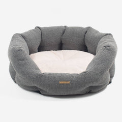 Oval Bed in Graphite