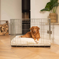 Dog Cushion in Ivory Boucl茅