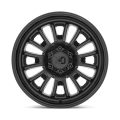 XD Wheels Xd864 Rover Satin Black with Gloss Black Lip Wheel with Alloy Steel (20 x 9. inches /5 x 78 mm, 0 mm Offset)
