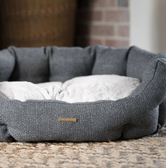 Oval Bed in Graphite