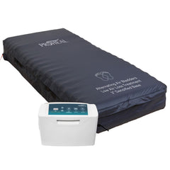 Proheal Low Air Loss Alternating Pressure Air Mattress with Pump - 3" Foam Base - 36 x 80 x 8"
