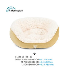 Eco Friendly Dog Bed Plush Pet Bed For Dogs