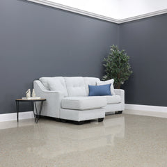 Victoria Sofa Chaise Light Grey