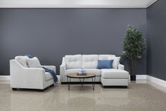 Victoria Sofa Chaise Light Grey