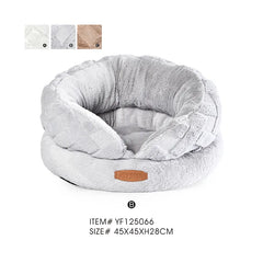 Dog Plush Bed Soft Cat Warm Bed