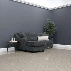 Victoria Sofa Chaise Dark Grey