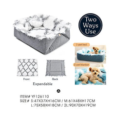 Long Plush Pet Bed Good Dog Bed And Mats
