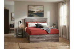 6720 Modern 6 Drawer Storage Platform Bed Made in Canada