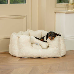 High Wall Bed For Dogs in Boucl茅