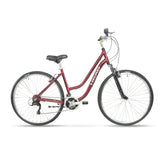 HEAD Strada Microshift Comfort Bike, 700c, X-Small, Maroon