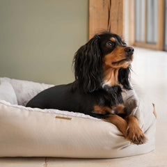 Box Bed in Linen