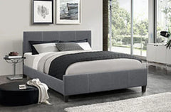 IF 176 Adjustable Headboard Platform Bed 4 Colour Options