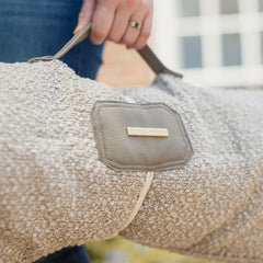 Travel Mat in Mink Boucl茅