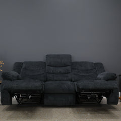 Werribee Electric Reclining Sofa Caviar