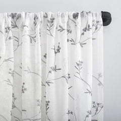 No. 918 Rod Pocket Sheer Valances, 50" x 17", Adult