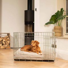 Dog Cushion in Mink Boucl茅