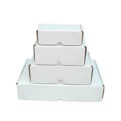 Ucanpack Heavy Duty Boxes For Moving Deluxe Mailer Box Medium White, 12 x 12 x 3" - 50 Pcs