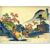 Ceramic Tile Mural-Katsushika Hokusai Ukiyo-E Painting 15. 17" w x 12.75" h using (12) 4.25 x 4.25 ceramic tiles