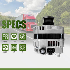 Scitoo OE Replacement Vehicle Alternators 10.63 x 8.66 x 7.87 Inches
