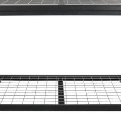 WORKPRO Steel 3-Tier Storage Shelf Unit 72-Inch-H x 77-Inch-W x 24-Inch-D, 6000lb Total Capacity, Black