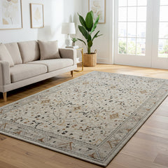 Solaris Area Rug, Ayana Ivory, 6'6" x 9'