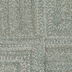 Obeetee Layla Braided Area Rug, Green, 3' x 5'