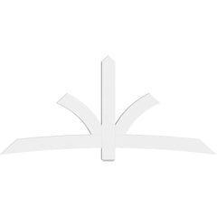 96"W x 44"H x 2"D x 6"F, 11/12 Pitch, Davenport Architectural Grade PVC Gable Bracket