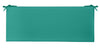 RSH Dcor Indoor Outdoor 2 Foam Cushion with Ties (38 x 18 x 2), Solid Hunter Green