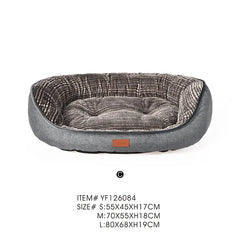 Corduroy Dog Bed Modern Dog Bed