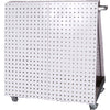 Triton Products LocBoard 36-3/4"L x 39-1/4"H x 21-1/4"W Anodized Aluminum Frame Tool Cart with Tray