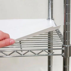 Shelf Liner, 60 X 24 In, White, Set Of 3