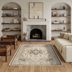 Nourison Briar Area Rug, Rose, 6'6" x 9'6"