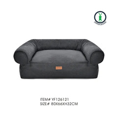 Dog Bed Bolster Sofa Style Dog Bed