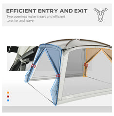 AetherLove Screen Tent - 10x10ft and 12x12ft Screen House with UV50+ Protection, Outdoor Shelter for Camping and Picnics 141.75" L x 141.75" W x 86.5" H